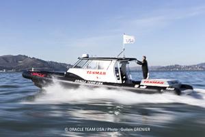 Oracle Team USA'in takip botları, Yanmar dizel motorlarla güçlendirildi