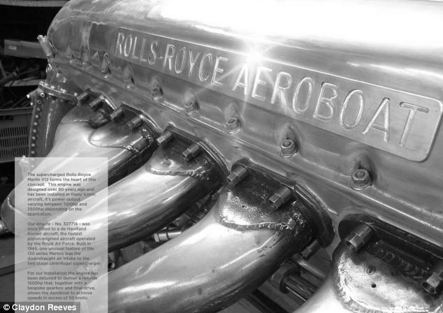 Rolls-Royce'un Merlin V12'si  Aeroboat ile Yeniden Hayat Buluyor