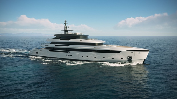 Sanlorenzo 64Steel Suya İndi