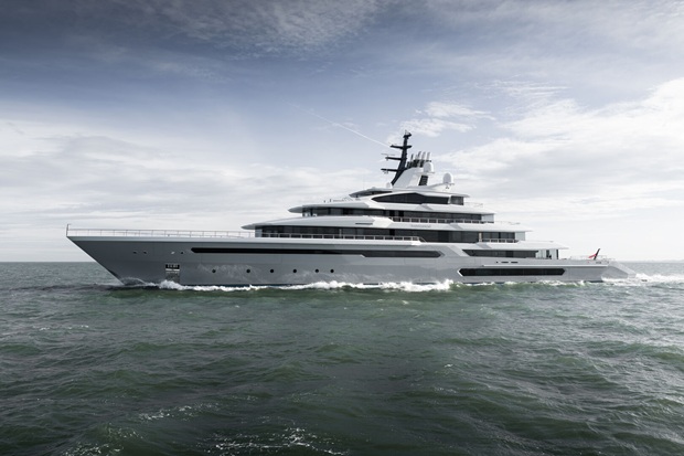 111 Metrelik Hibrit Süperyat ''Leviathan'' Denize Açıldı!